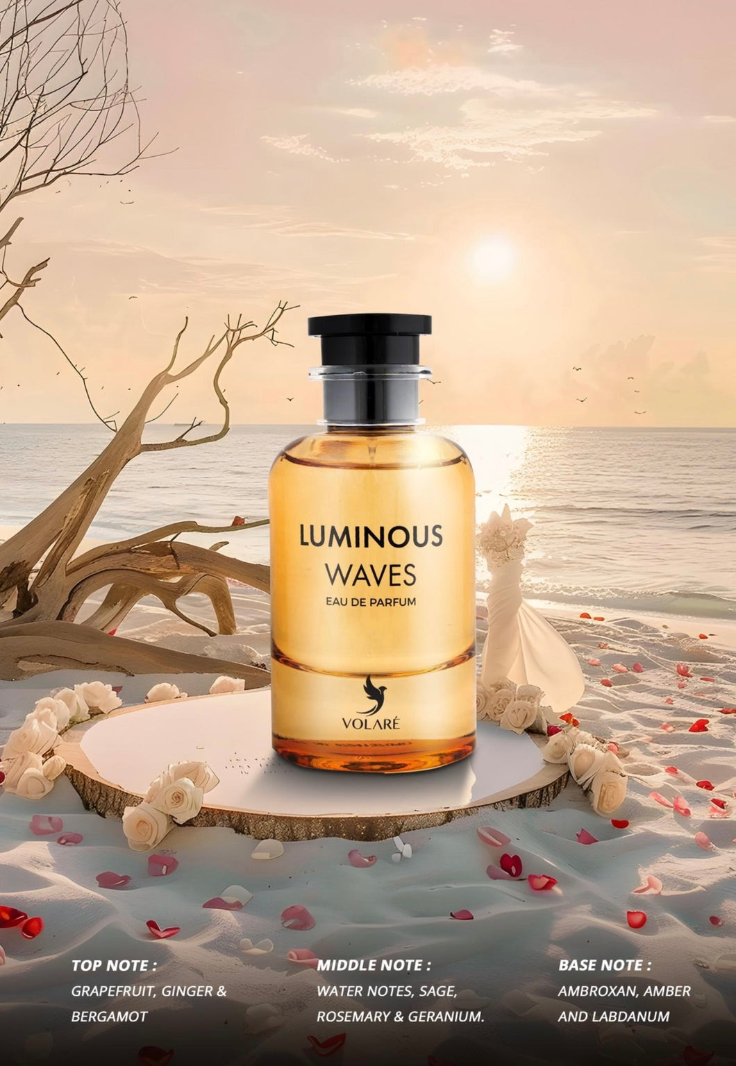 Parfum Luminous waves 100ml - volaré mamlakat al oud