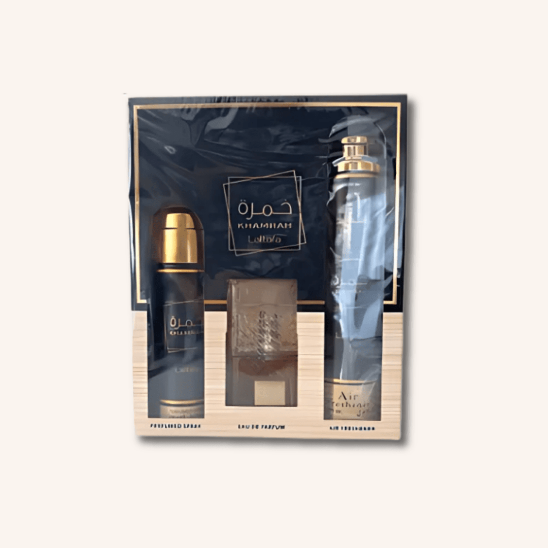 Coffret Khamrah - Lattafa - Dubaï Shop