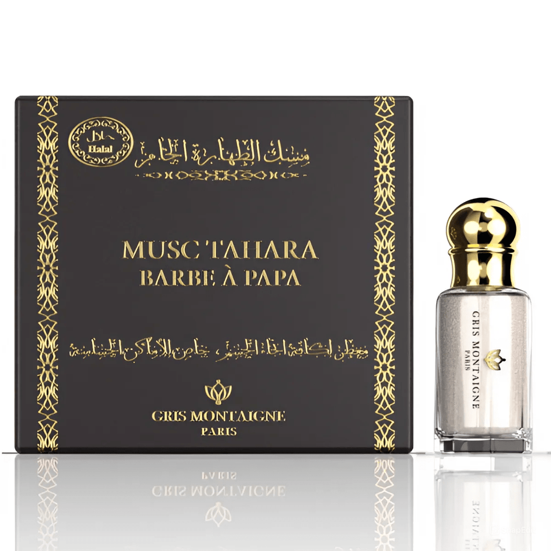 Musk Tahara Barbe à papa - Gris Montaigne 12 ML - Dubaï Shop